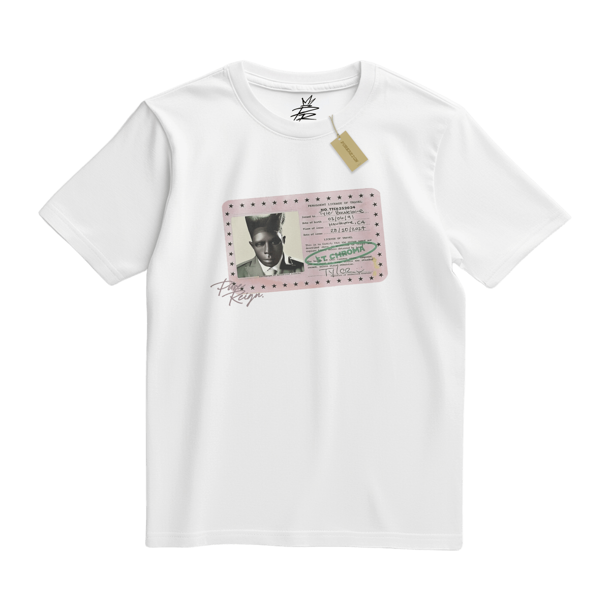 Tyler Chromakopia Licence Tee - T-Shirt - PureReign Clothing
