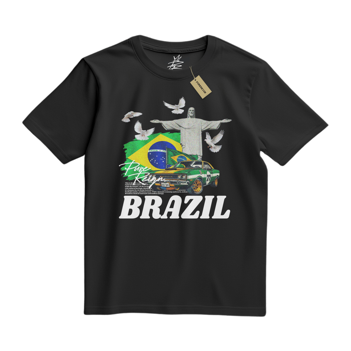 This is Brazil Graphic Tee - T-Shirt - PureReign Clothing