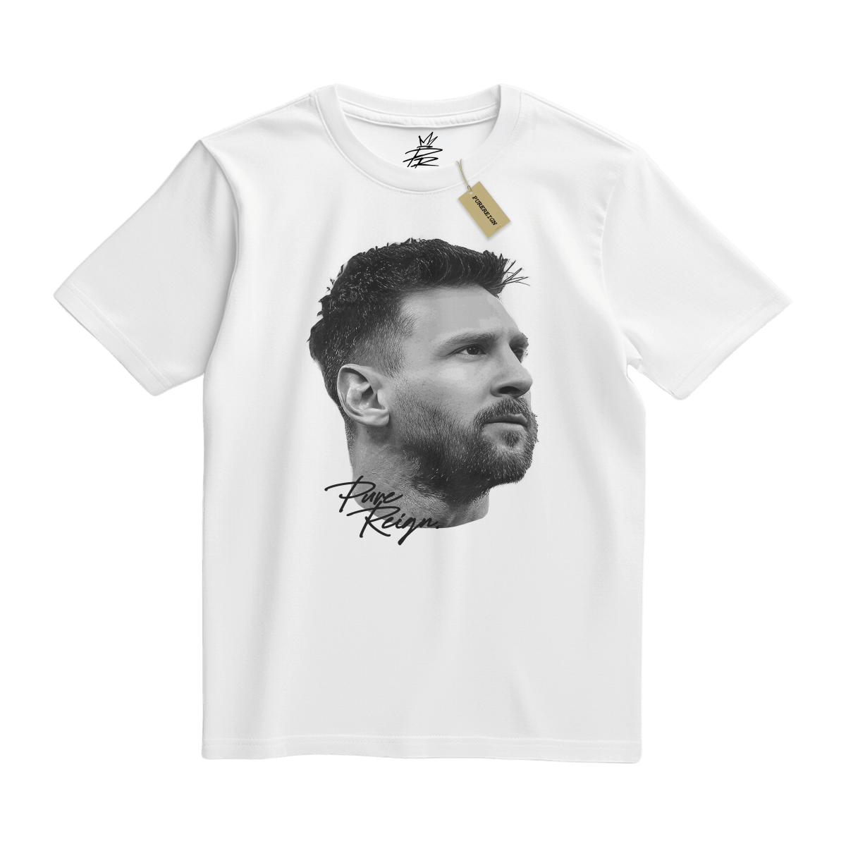 Lionel Messi Head Tee - T-Shirt - PureReign Clothing