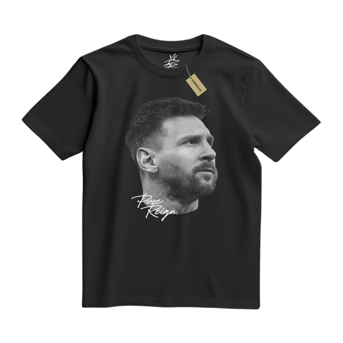 Lionel Messi Head Tee - T-Shirt - PureReign Clothing