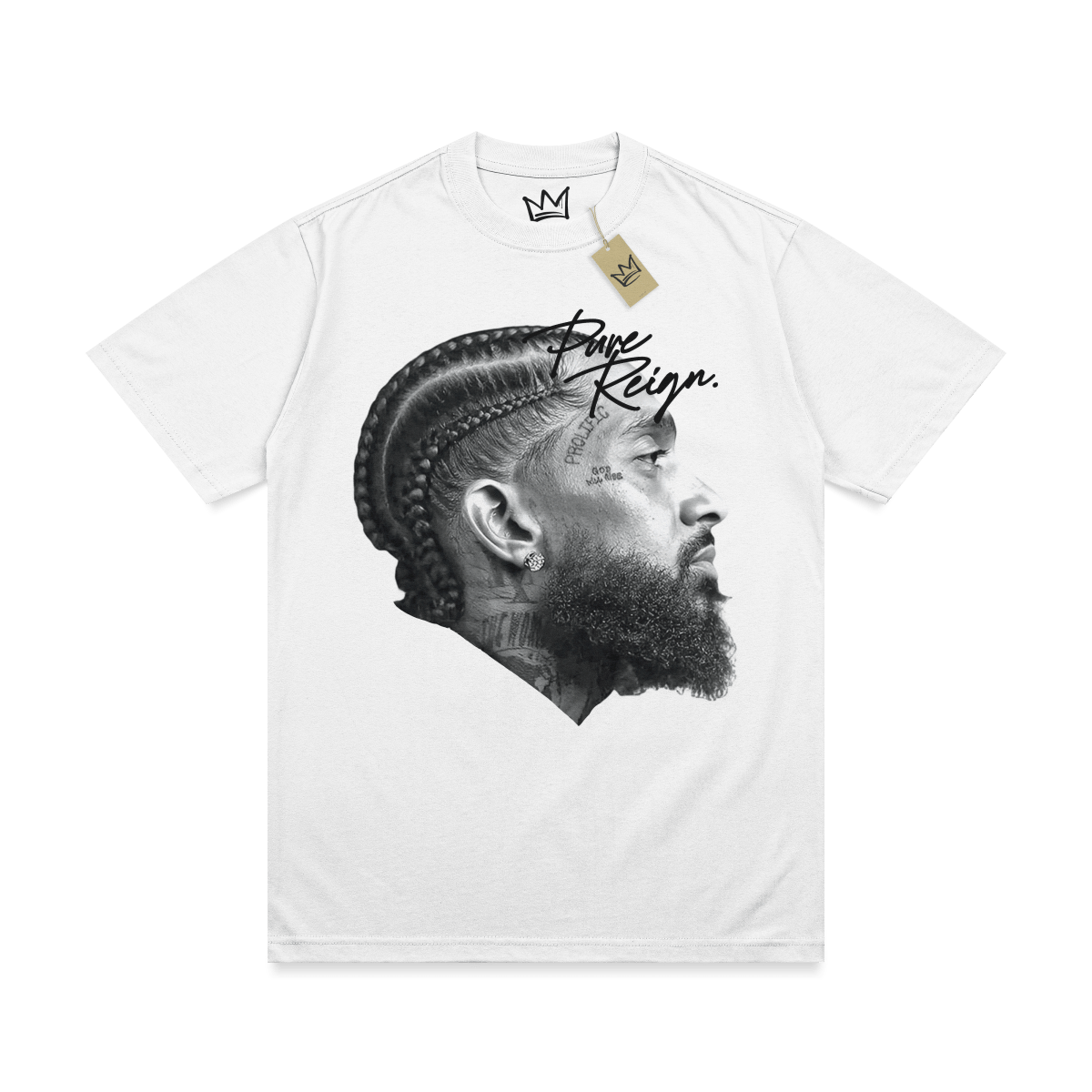 Nipsey Hussle Side Tee - PureReign Clothing