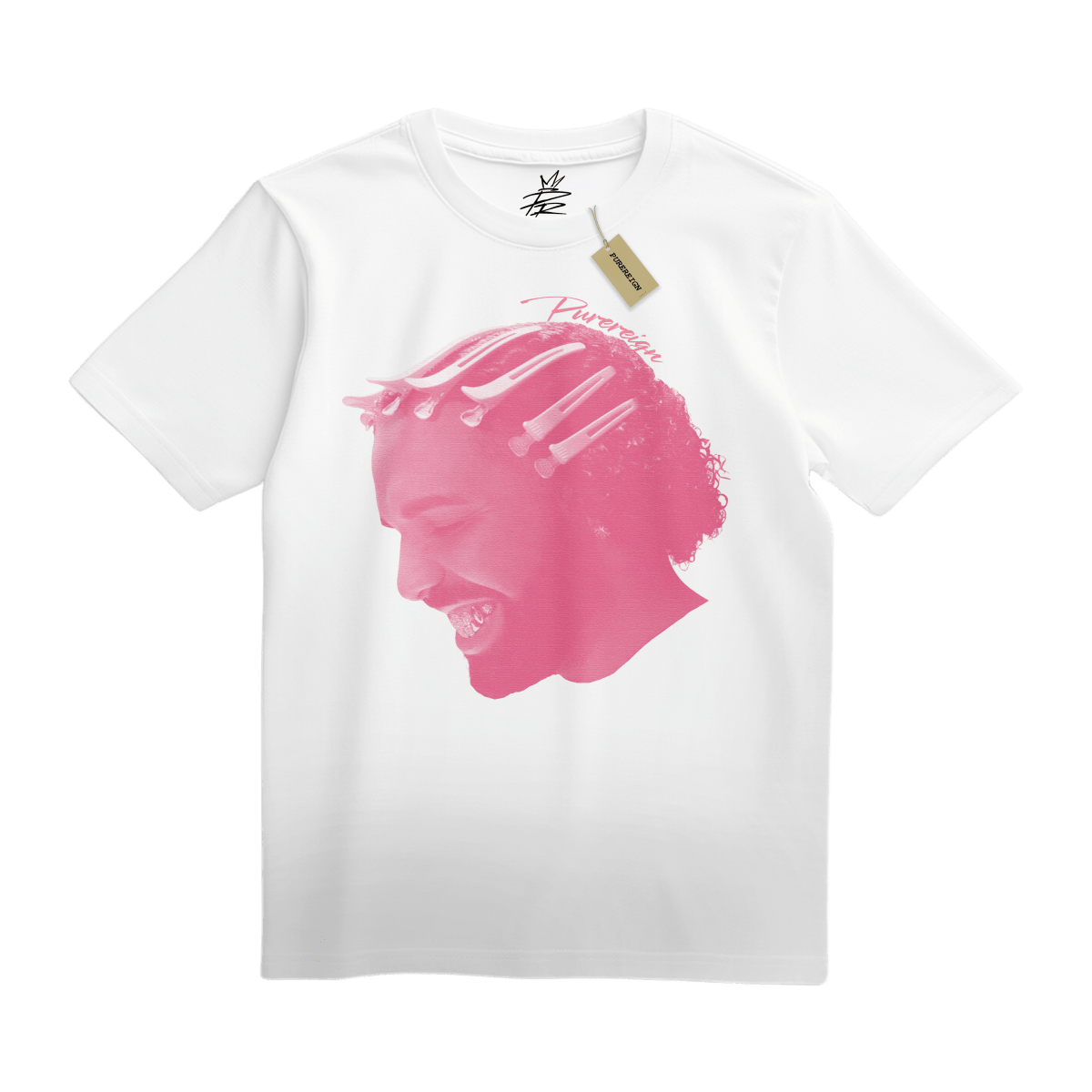 Pink Drizzy Tee - T-Shirt - PureReign Clothing