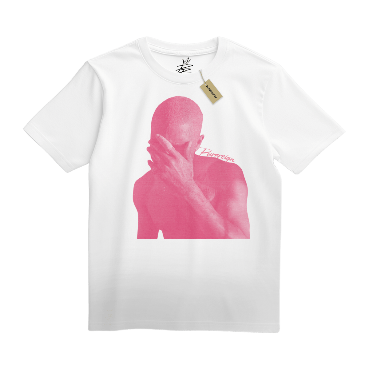 Pink Frank Tee - T-Shirt - PureReign Clothing