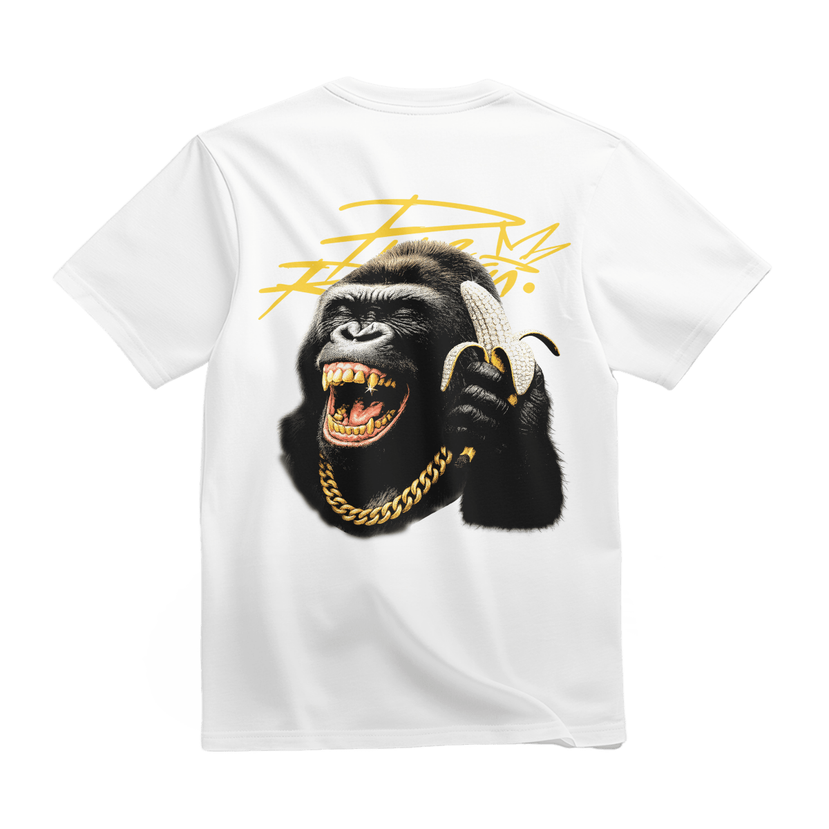 Gold Standard Gorilla Tee (Front & Back) - T-Shirt - PureReign Clothing