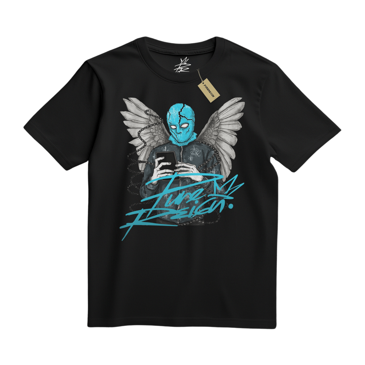 Cyber Angel Tee - T-Shirt - PureReign Clothing