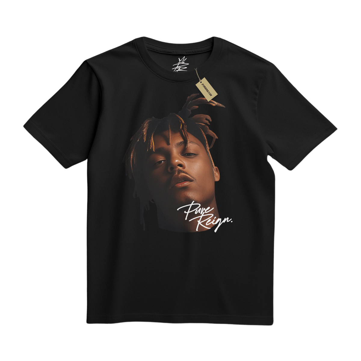 Juice WRLD Big Head Tee - T-Shirt - PureReign Clothing