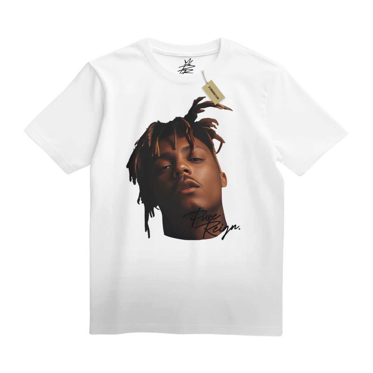 Juice WRLD Big Head Tee - T-Shirt - PureReign Clothing