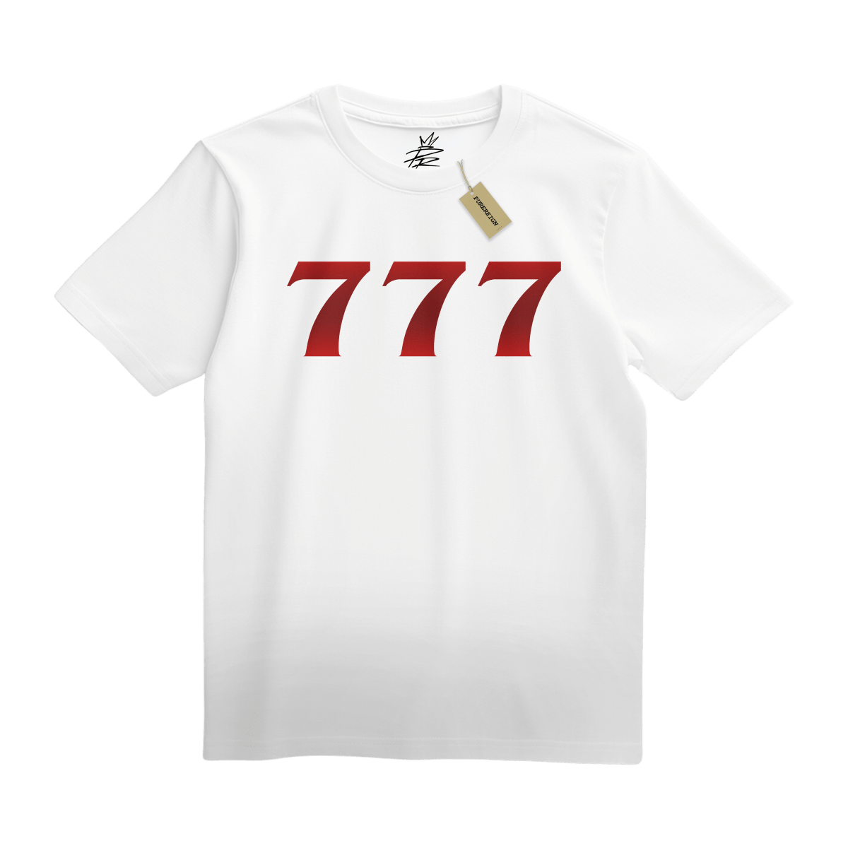 Red 777 Tee - T-Shirt - PureReign Clothing
