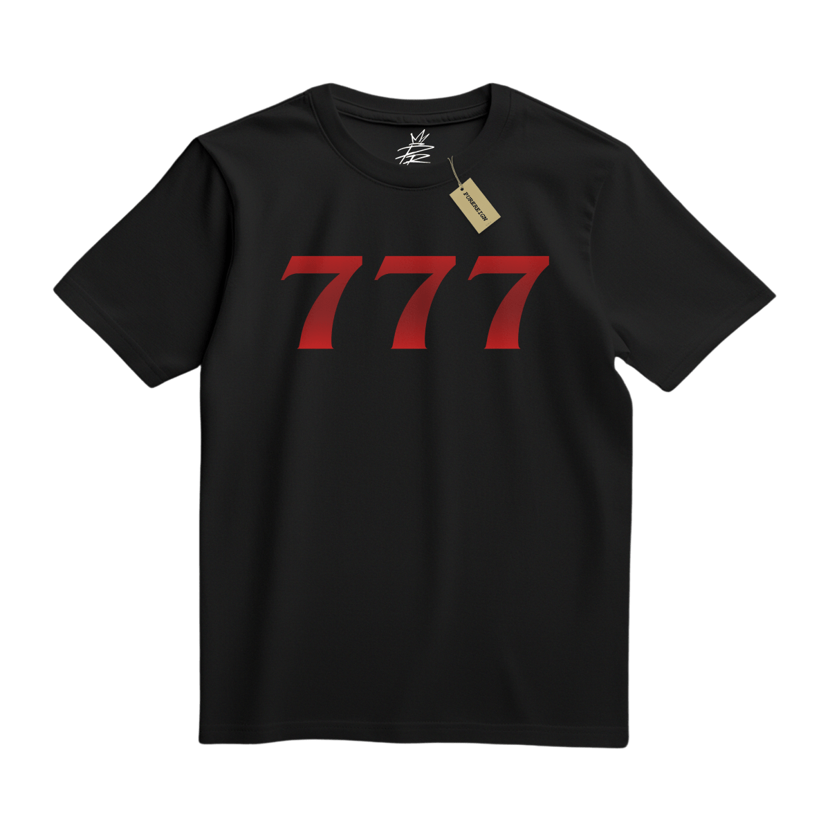 Red 777 Tee - T-Shirt - PureReign Clothing