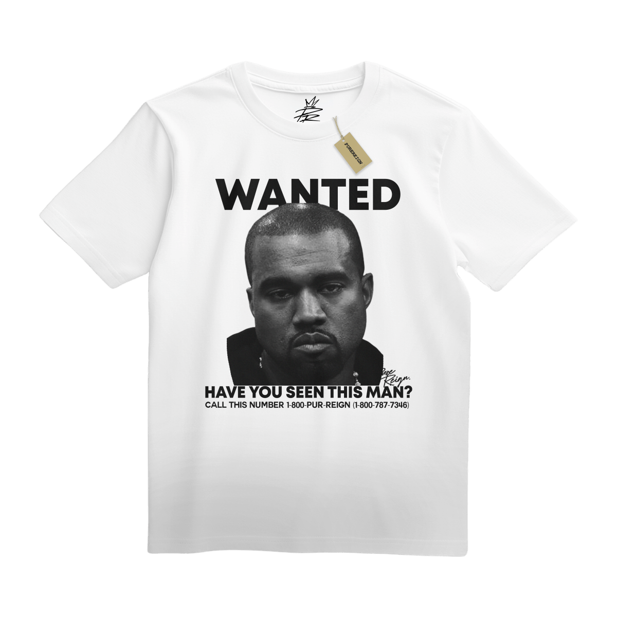 WANTED YE Tee - T-Shirt - PureReign Clothing