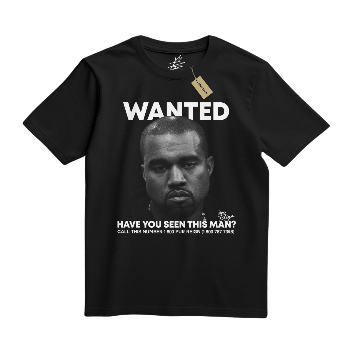 WANTED YE Tee - T-Shirt - PureReign Clothing