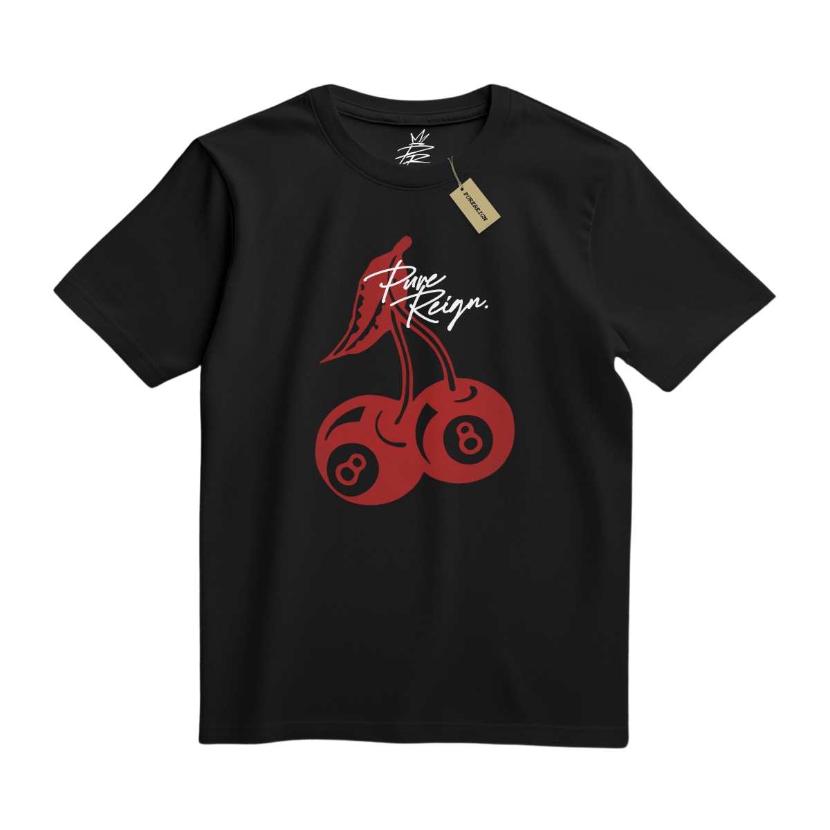 8 Ball Cherries Tee - T-Shirt - PureReign Clothing