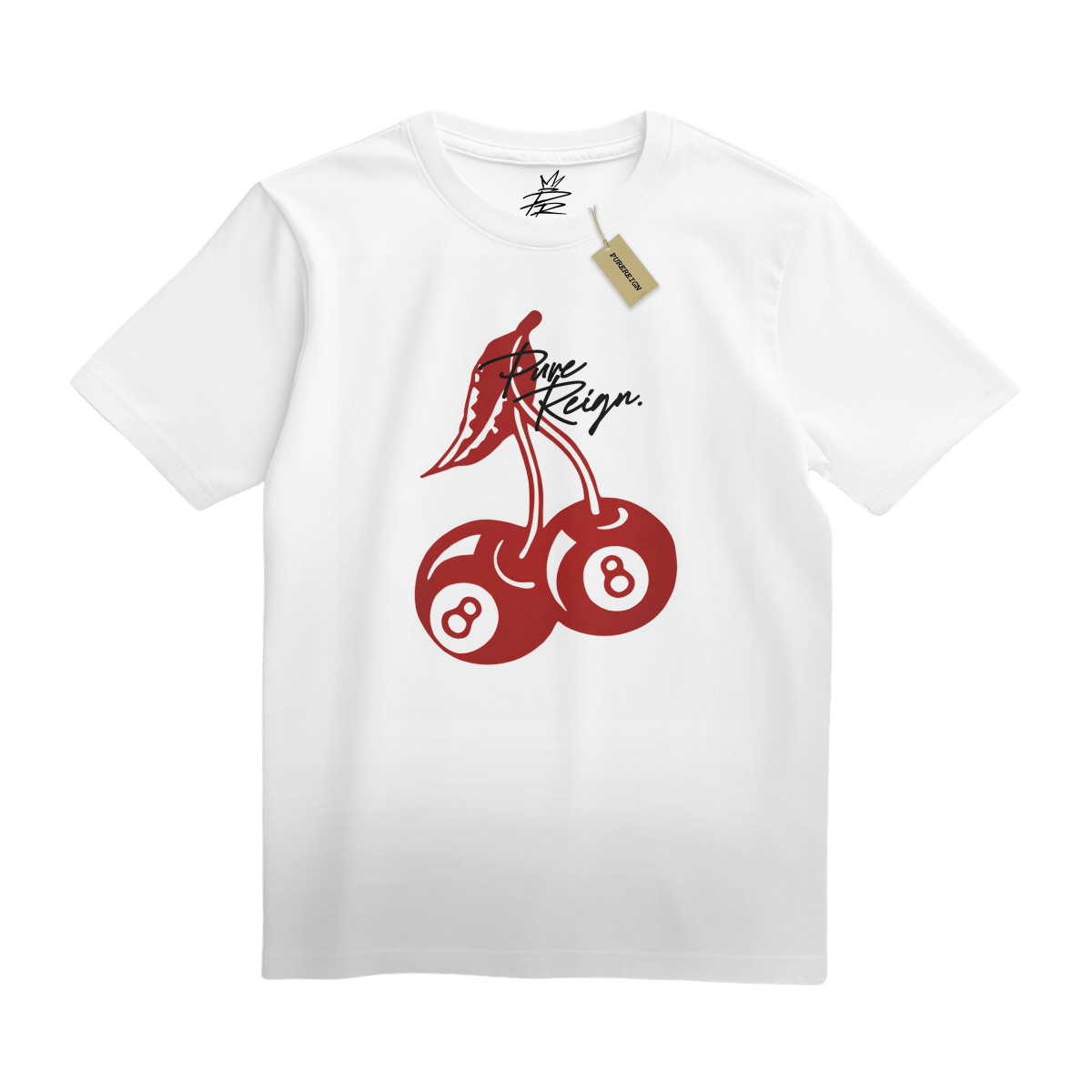 8 Ball Cherries Tee - T-Shirt - PureReign Clothing