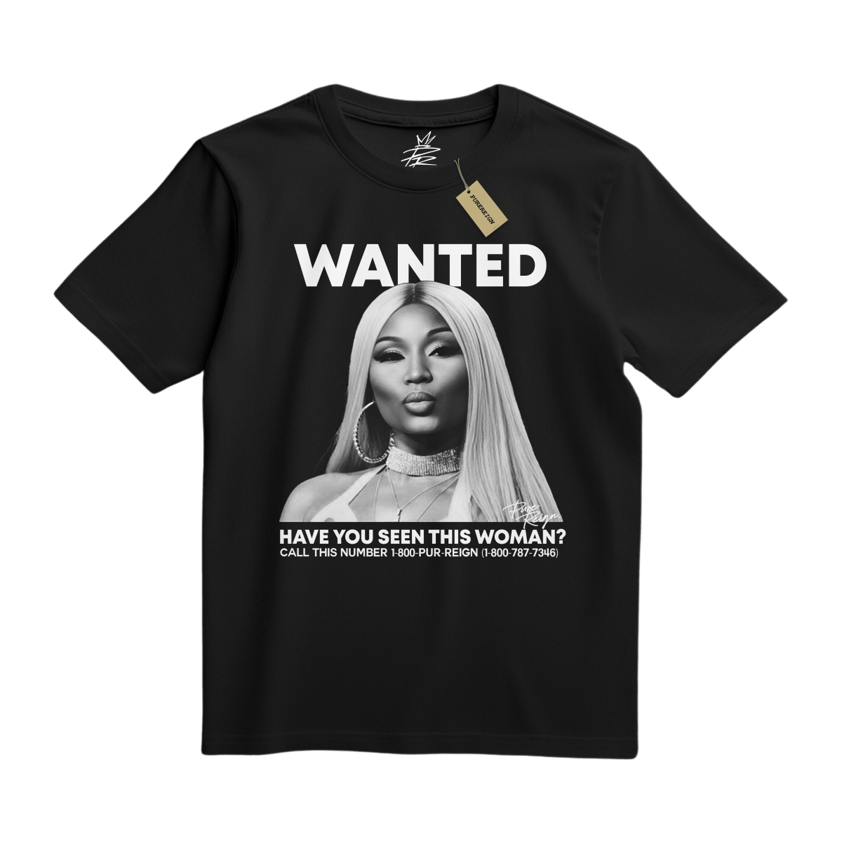 WANTED Nicki Tee - T-Shirt - PureReign Clothing