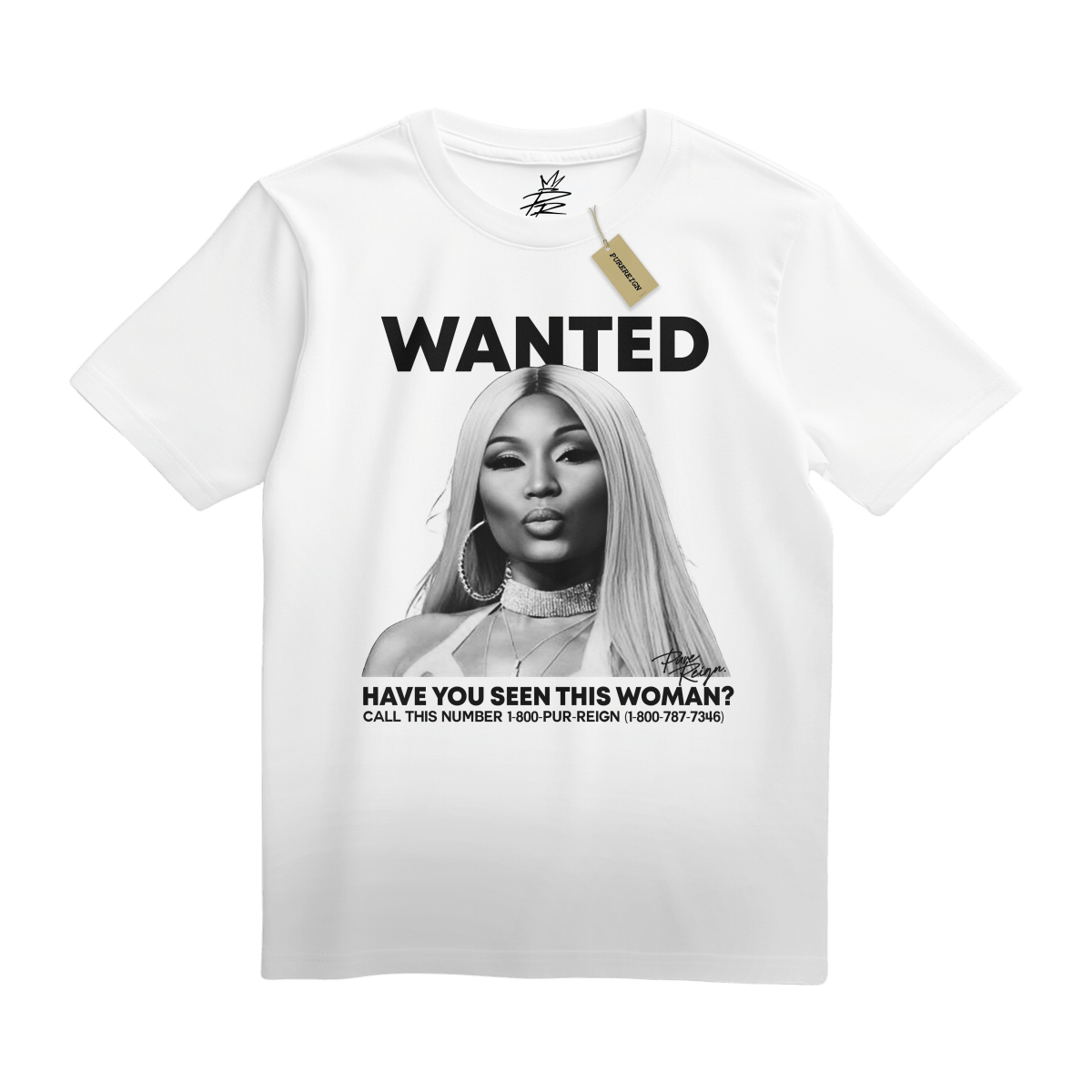 WANTED Nicki Tee - T-Shirt - PureReign Clothing