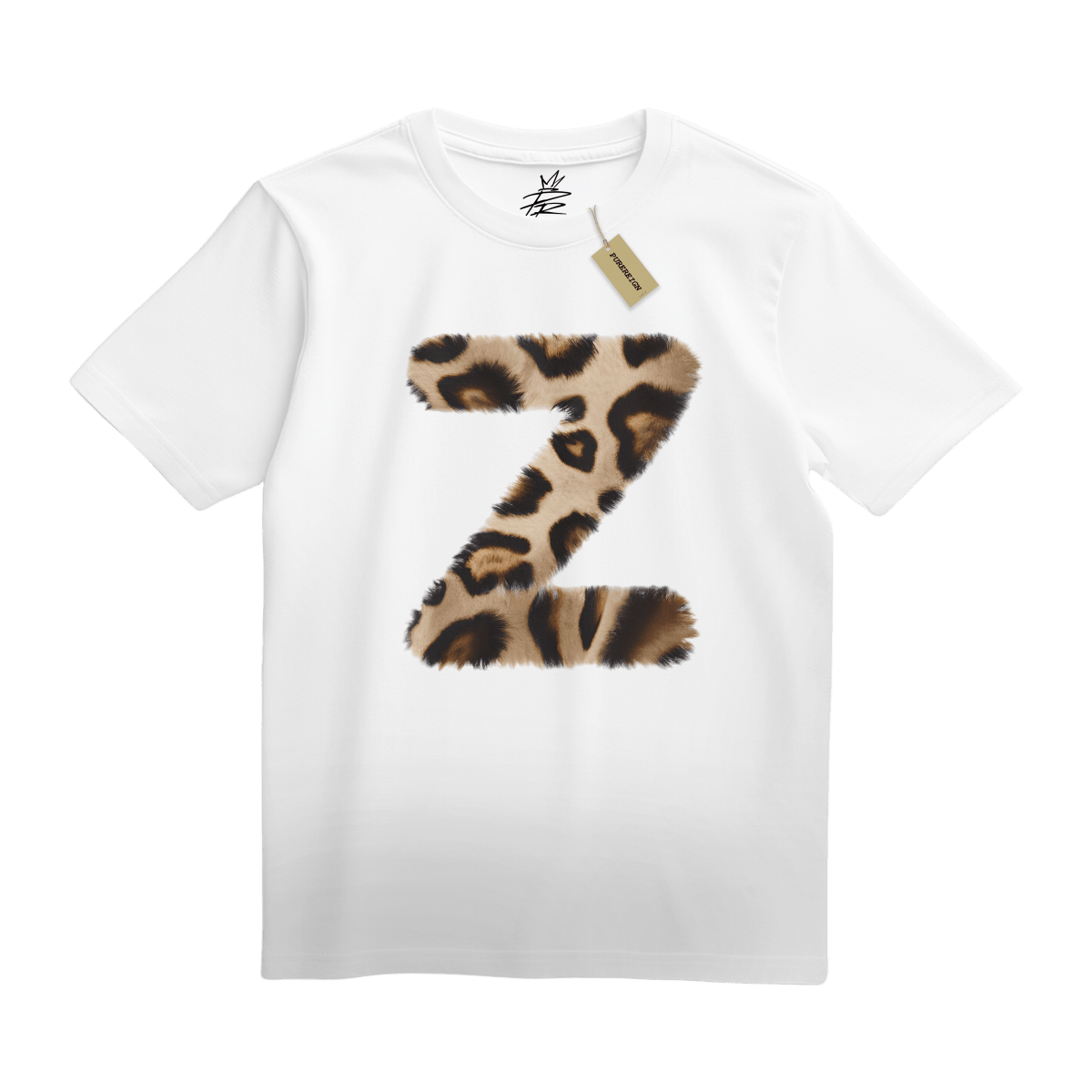 Leopard Print Z Tee - T-Shirt - PureReign Clothing