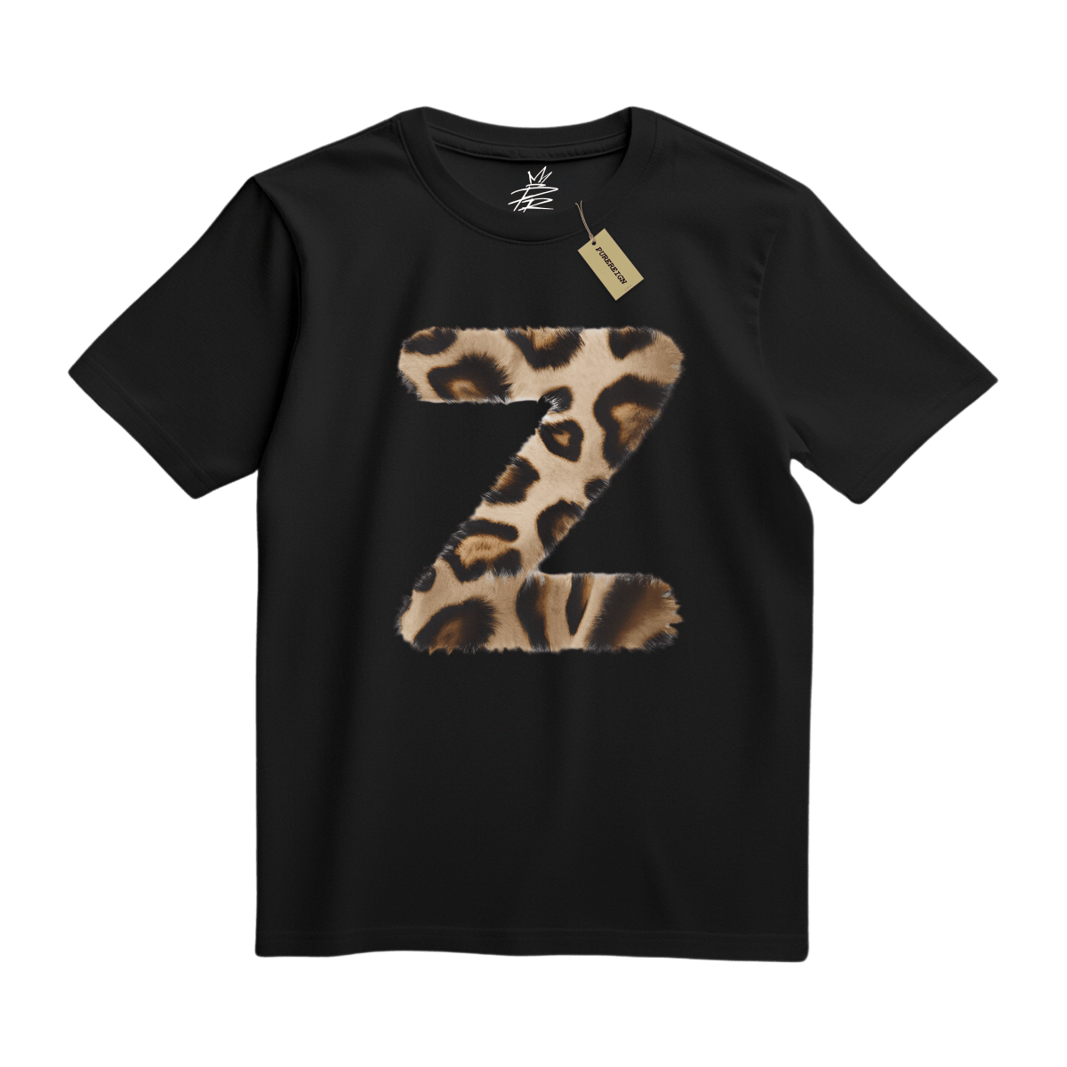 Leopard Print Z Tee - T-Shirt - PureReign Clothing