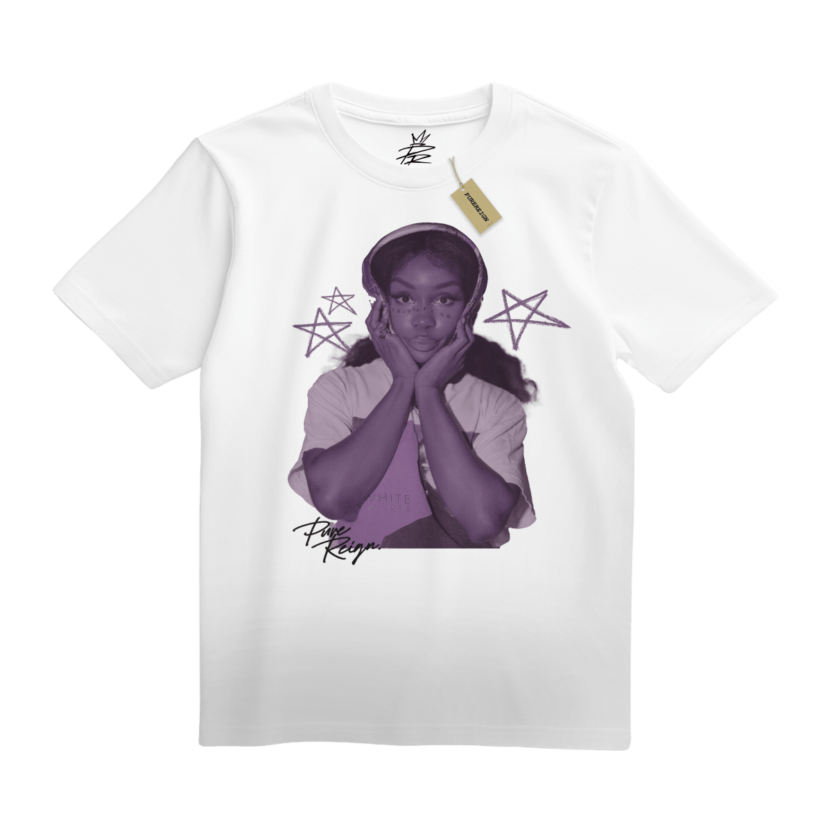 Magenta SZA Tee - T-Shirt - PureReign Clothing