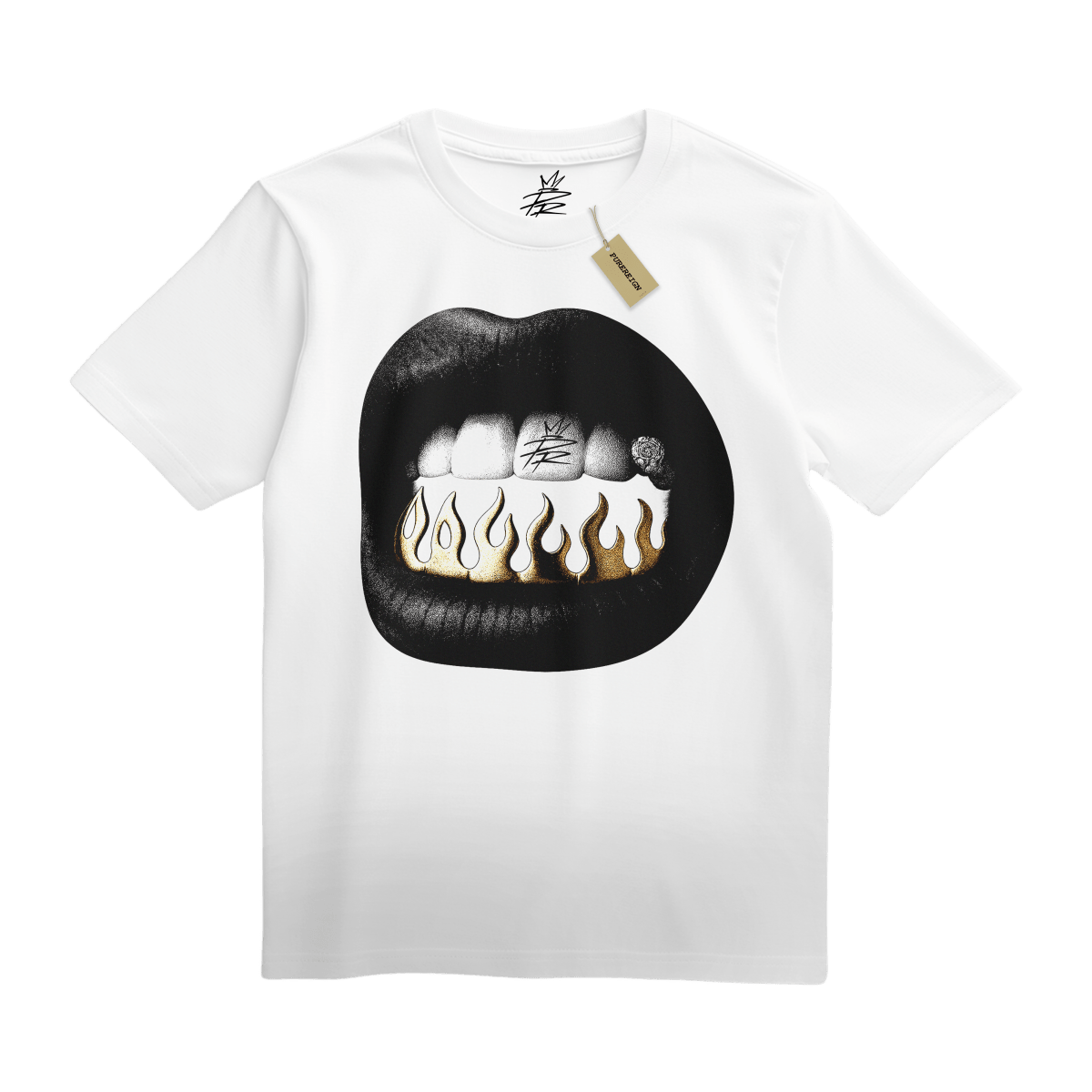 Flame Grillz Tee - T-Shirt - PureReign Clothing