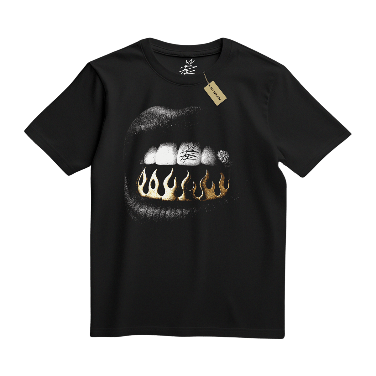 Flame Grillz Tee - T-Shirt - PureReign Clothing