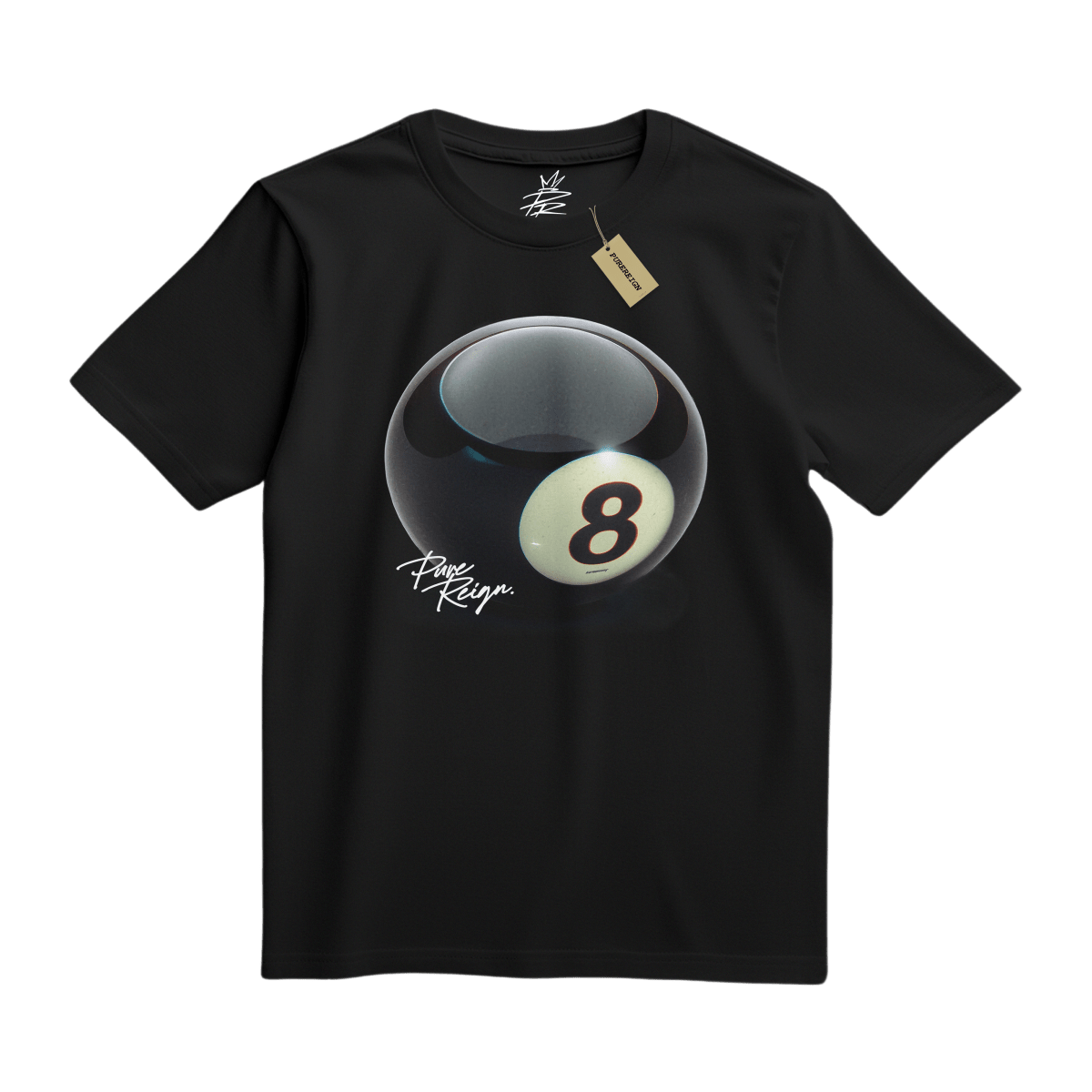 Vintage 8 Ball Tee - T-Shirt - PureReign Clothing