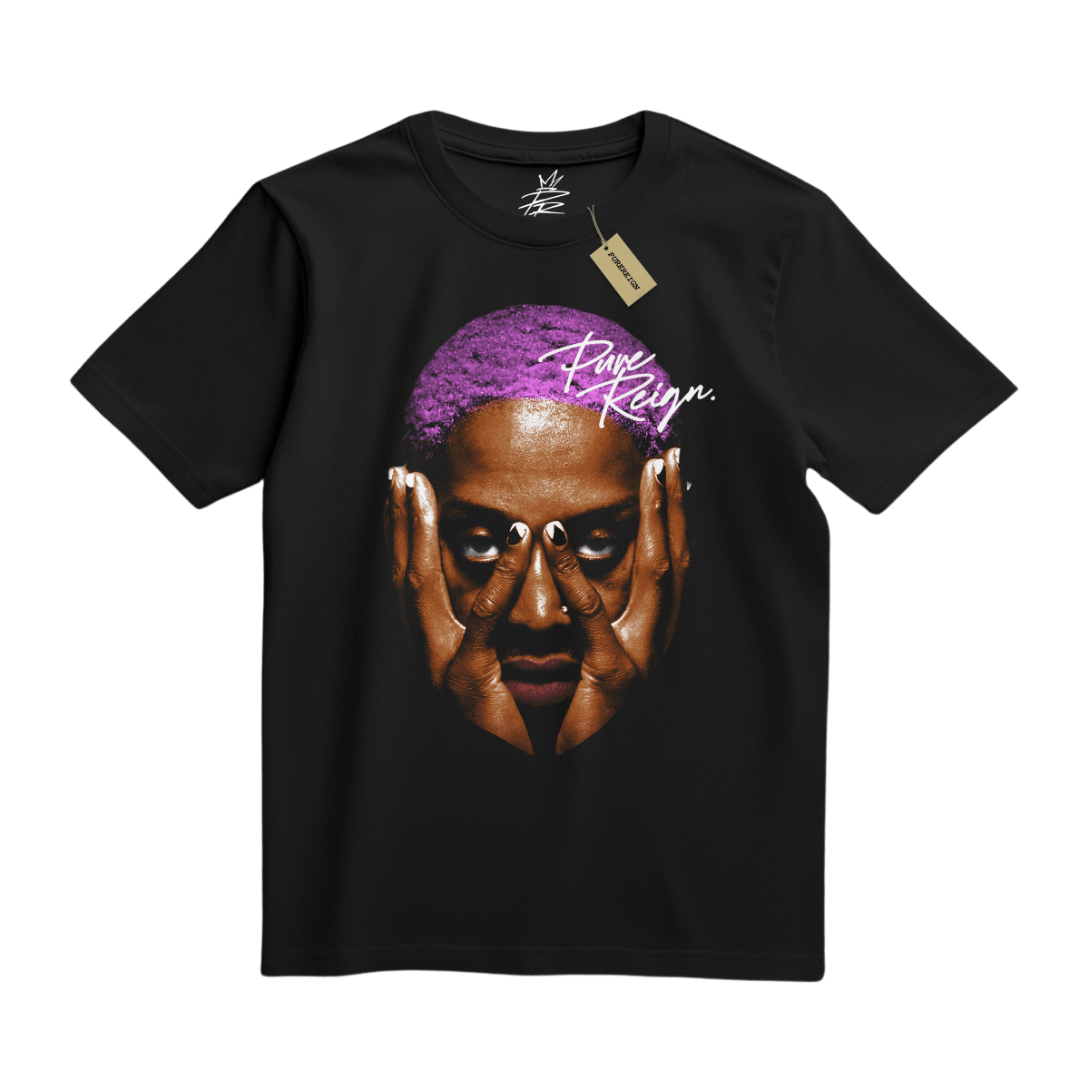 Amethyst Rodman Tee - T-Shirt - PureReign Clothing