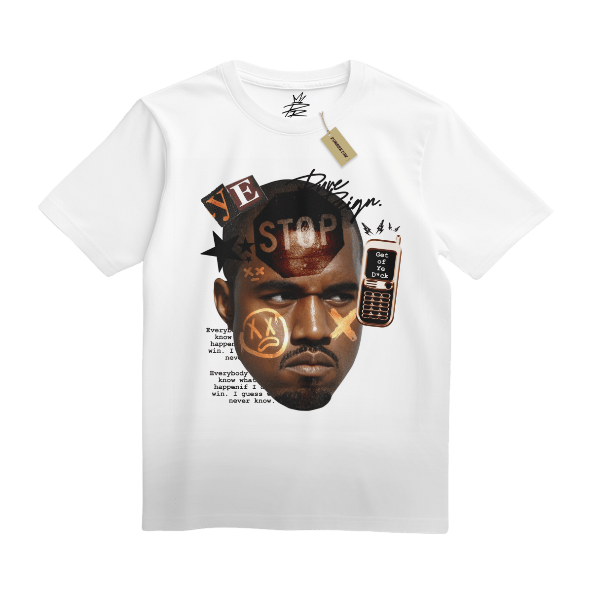 Angry YE Tee - T-Shirt - PureReign Clothing