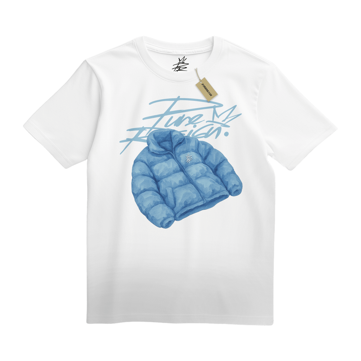 Blue Puffer Tee