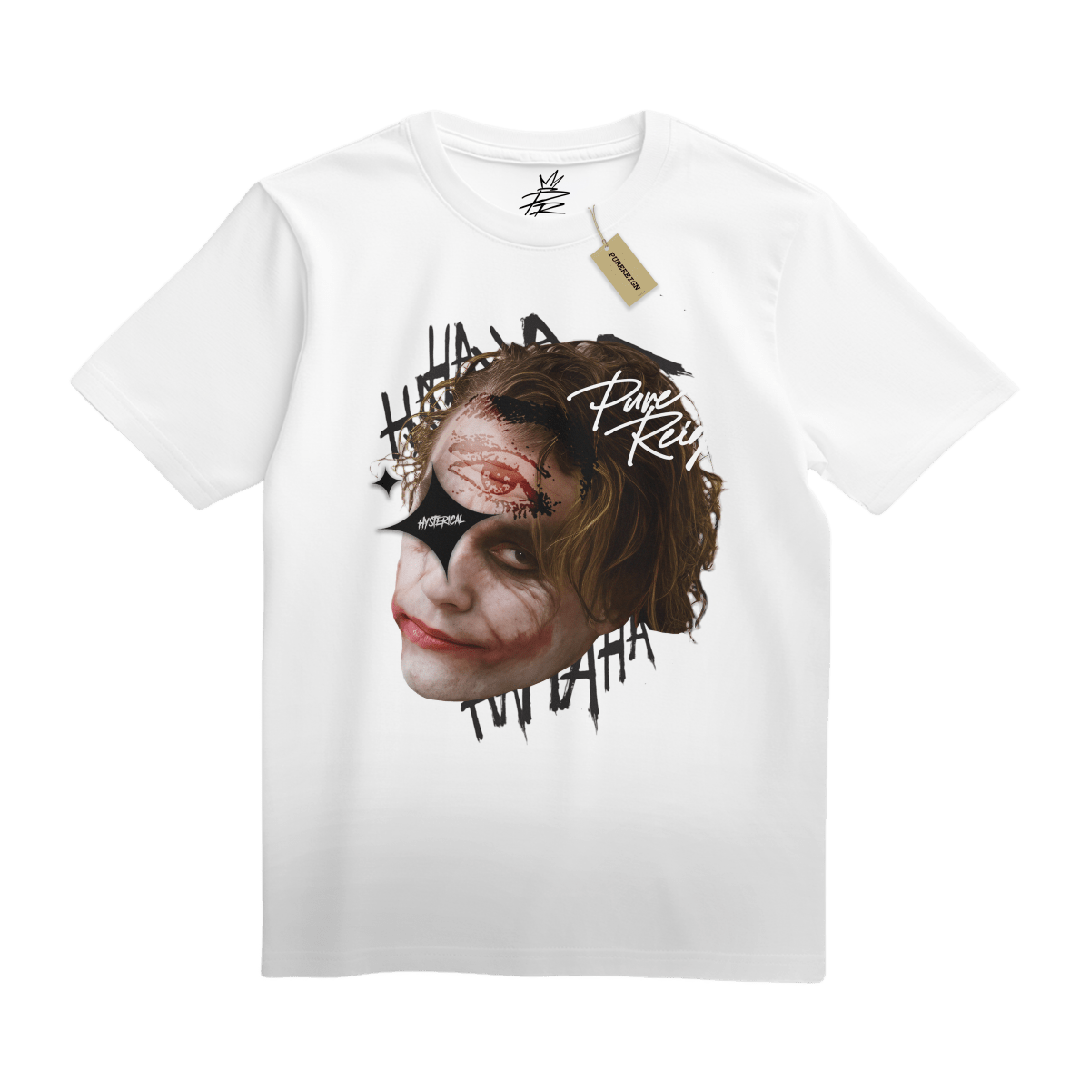 Hysterical Joker Tee - T-Shirt - PureReign Clothing