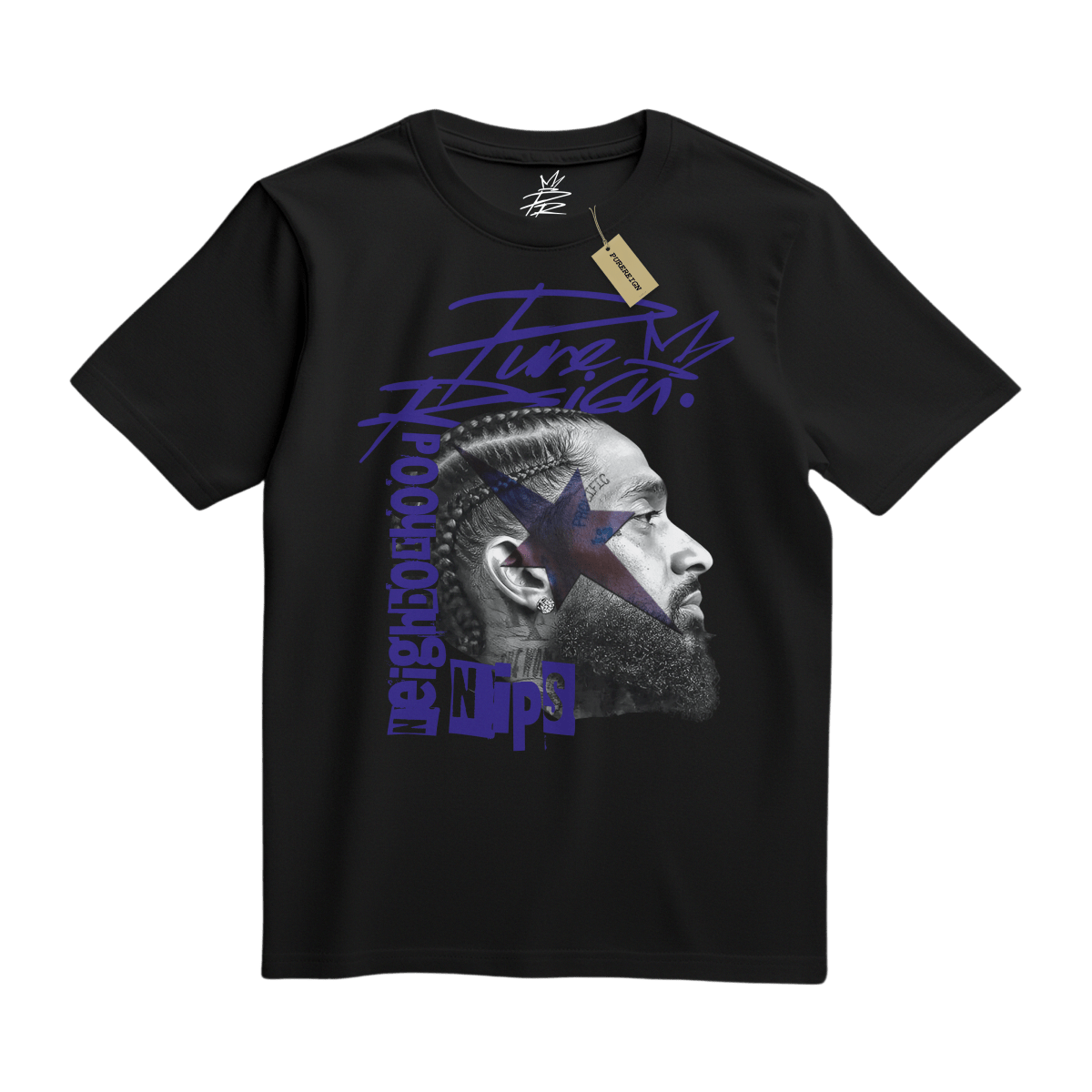 Neighbourhood Nips Tee - T-Shirt - PureReign Clothing