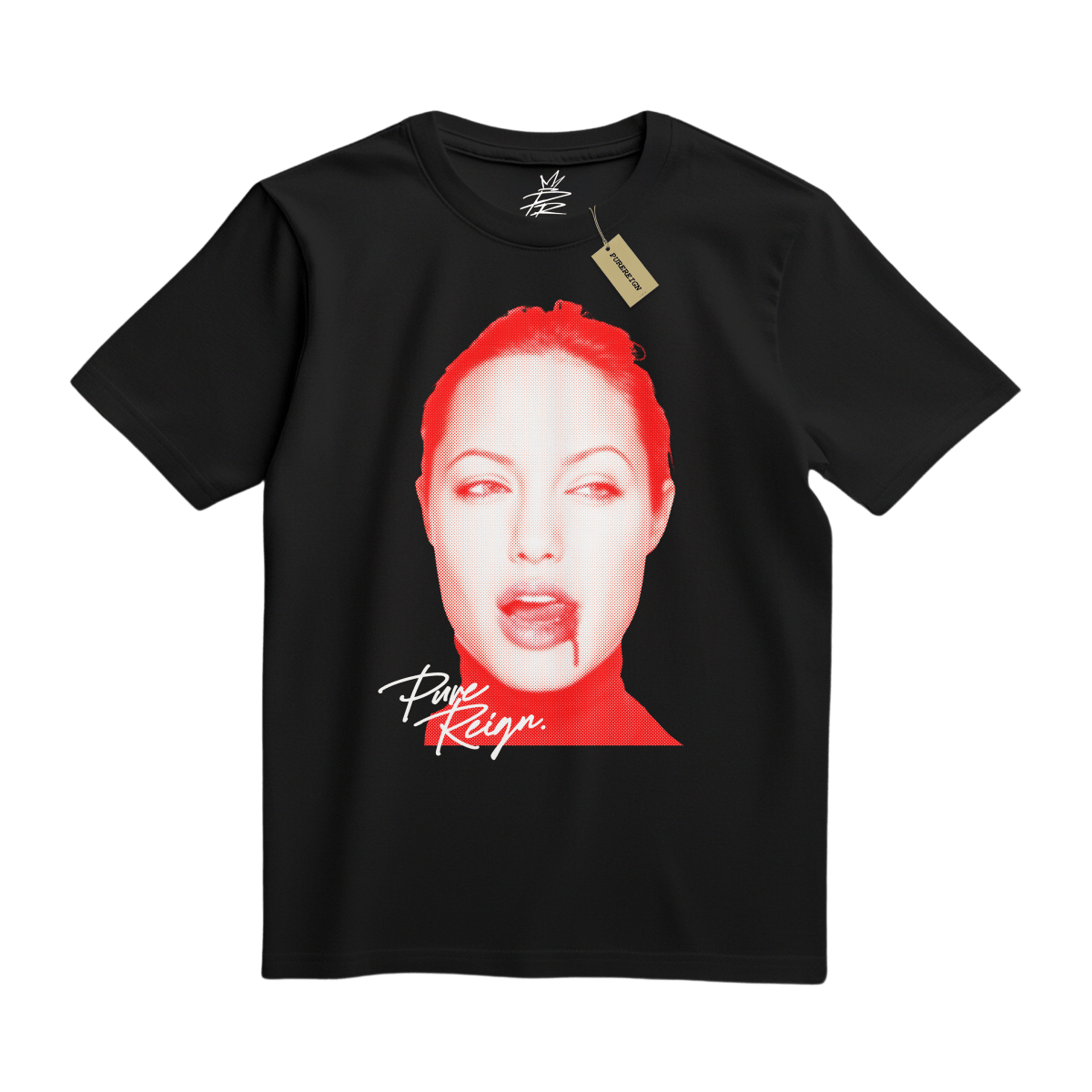 Blood thirsty Angelina Tee - T-Shirt - PureReign Clothing