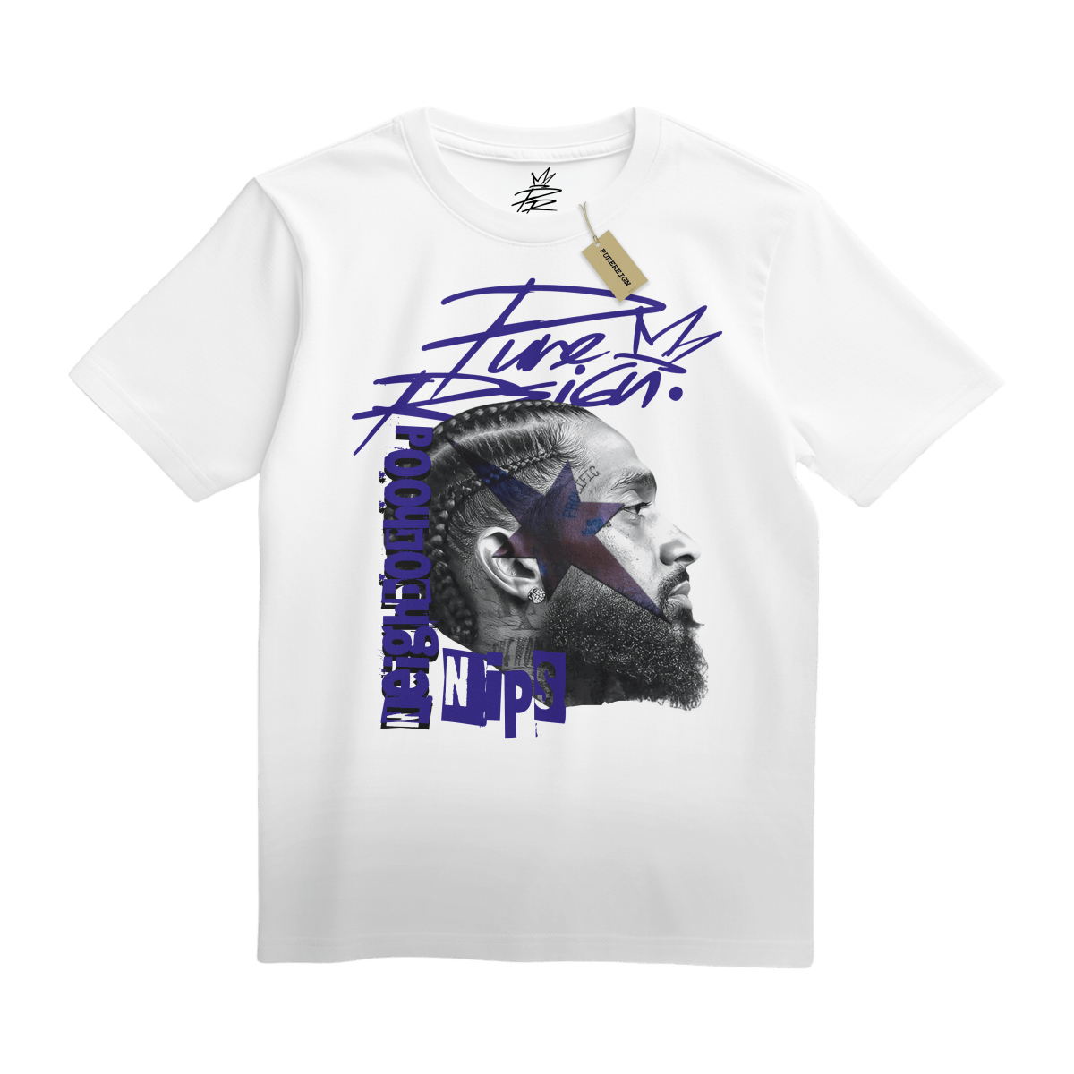 Neighbourhood Nips Tee - T-Shirt - PureReign Clothing