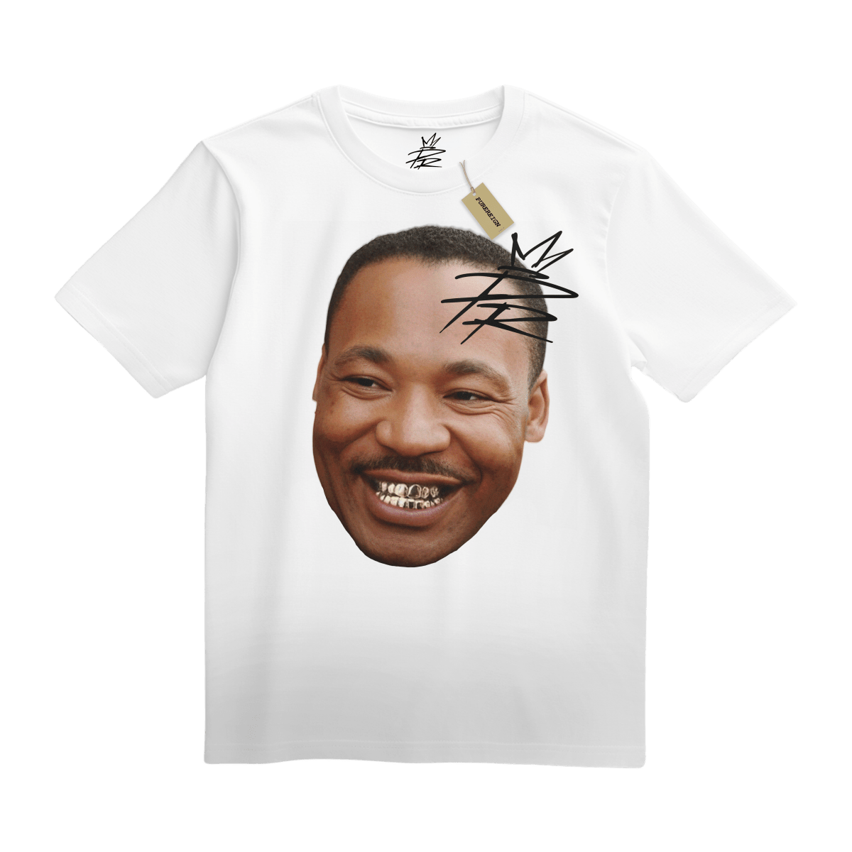 MLK Grillz Tee - T-Shirt - PureReign Clothing