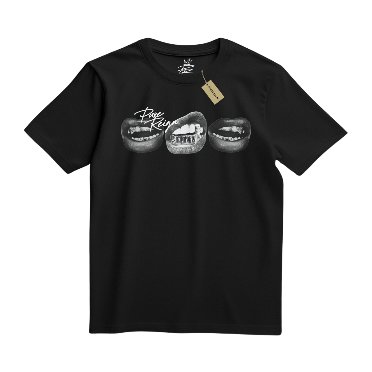 Triple Grillz Tee - T-Shirt - PureReign Clothing
