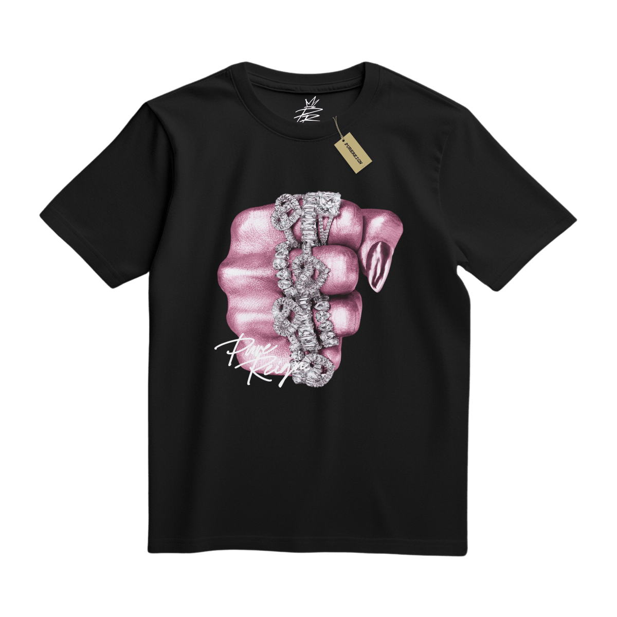Iced out Fist Tee - T-Shirt - PureReign Clothing