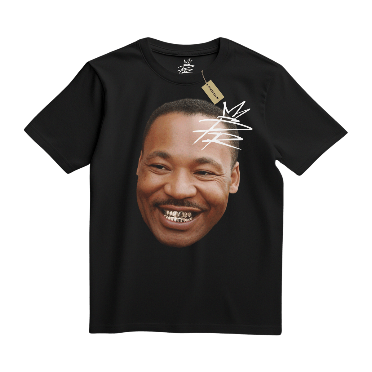 MLK Grillz Tee - T-Shirt - PureReign Clothing
