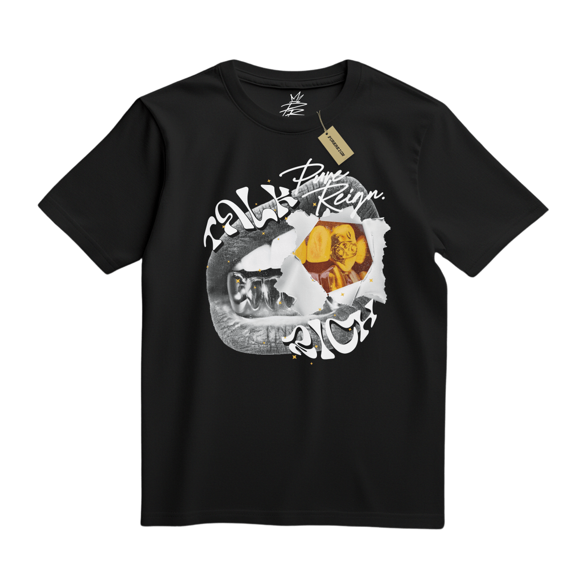 Talk Rich Tee - T-Shirt - PureReign Clothing