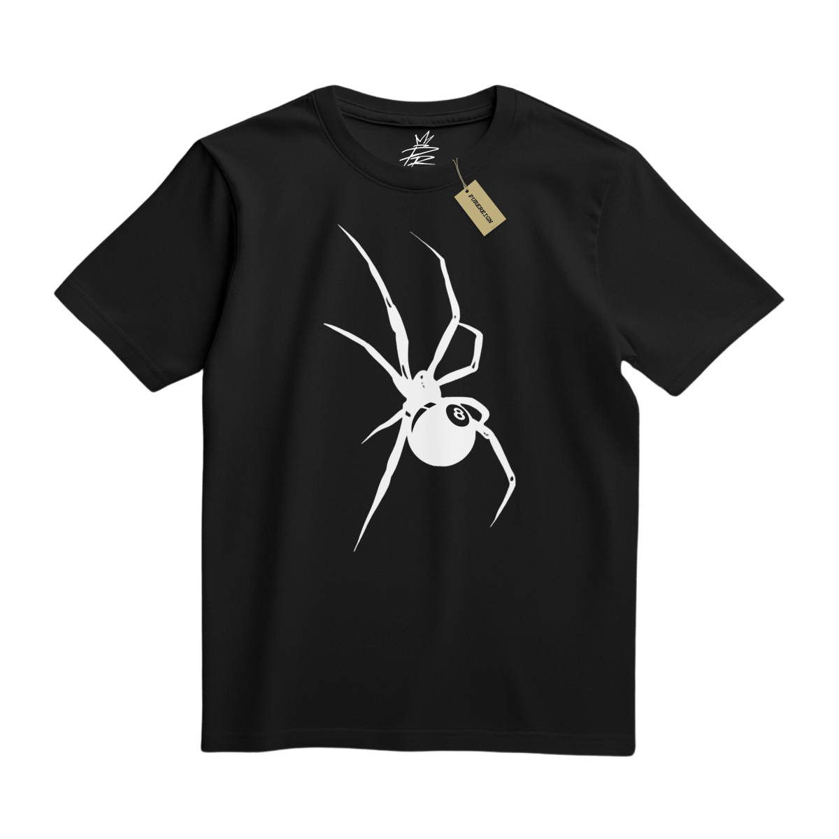 8 Ball Spider Tee - T-Shirt - PureReign Clothing