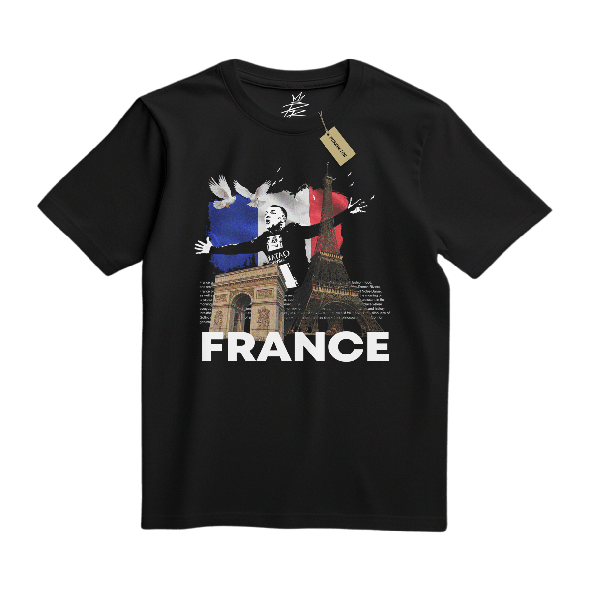 This is France Tee - T-Shirt - PureReign Clothing