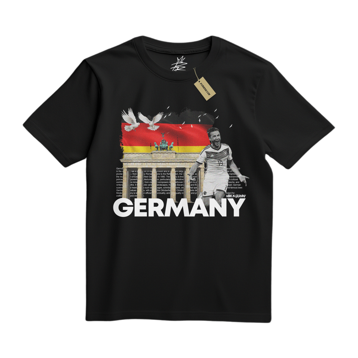 This is Germany Tee - T-Shirt - PureReign Clothing