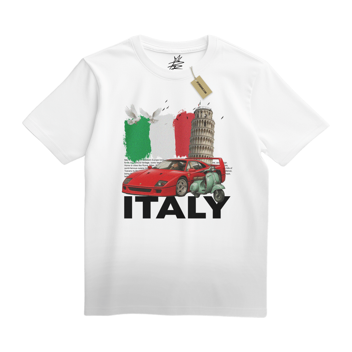 This is Italy Tee - T-Shirt - PureReign Clothing