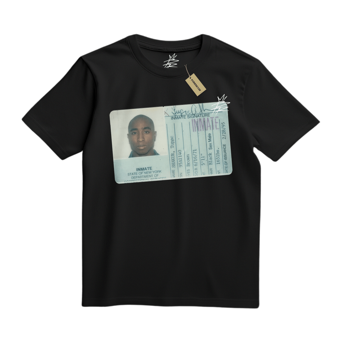 Pac I.D Tee - T-Shirt - PureReign Clothing