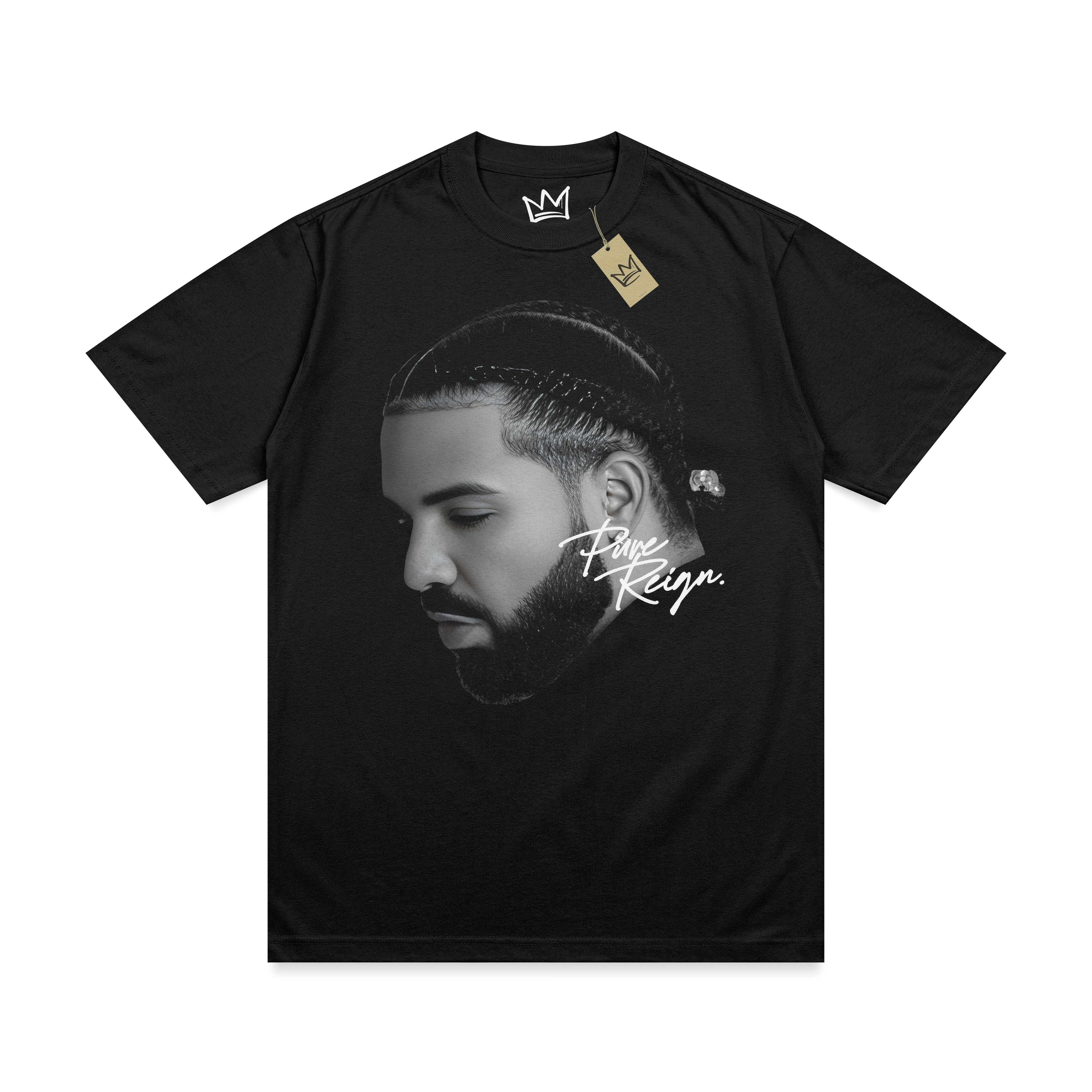 Drake B&W Big Head Tee