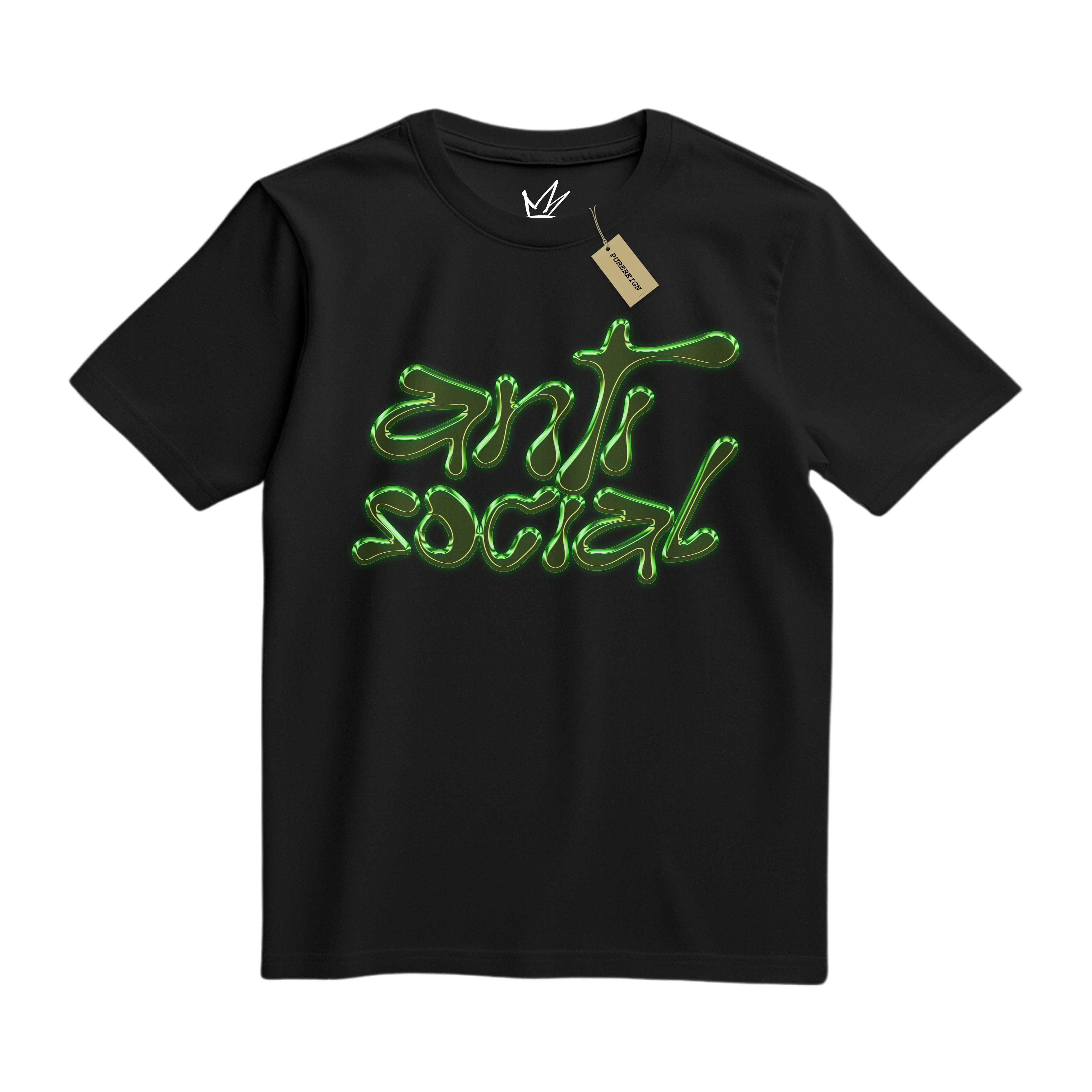 Green Anti Social Tee