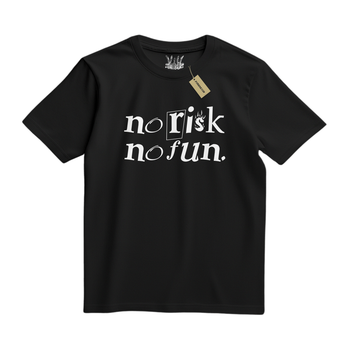NO risk NO fun Tee - T-Shirt - PureReign Clothing